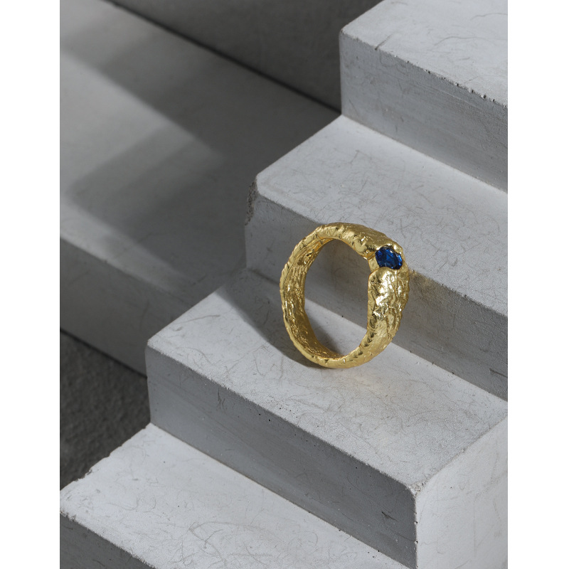 Title 5, Fashion Micro Set Zircon Texture Ring