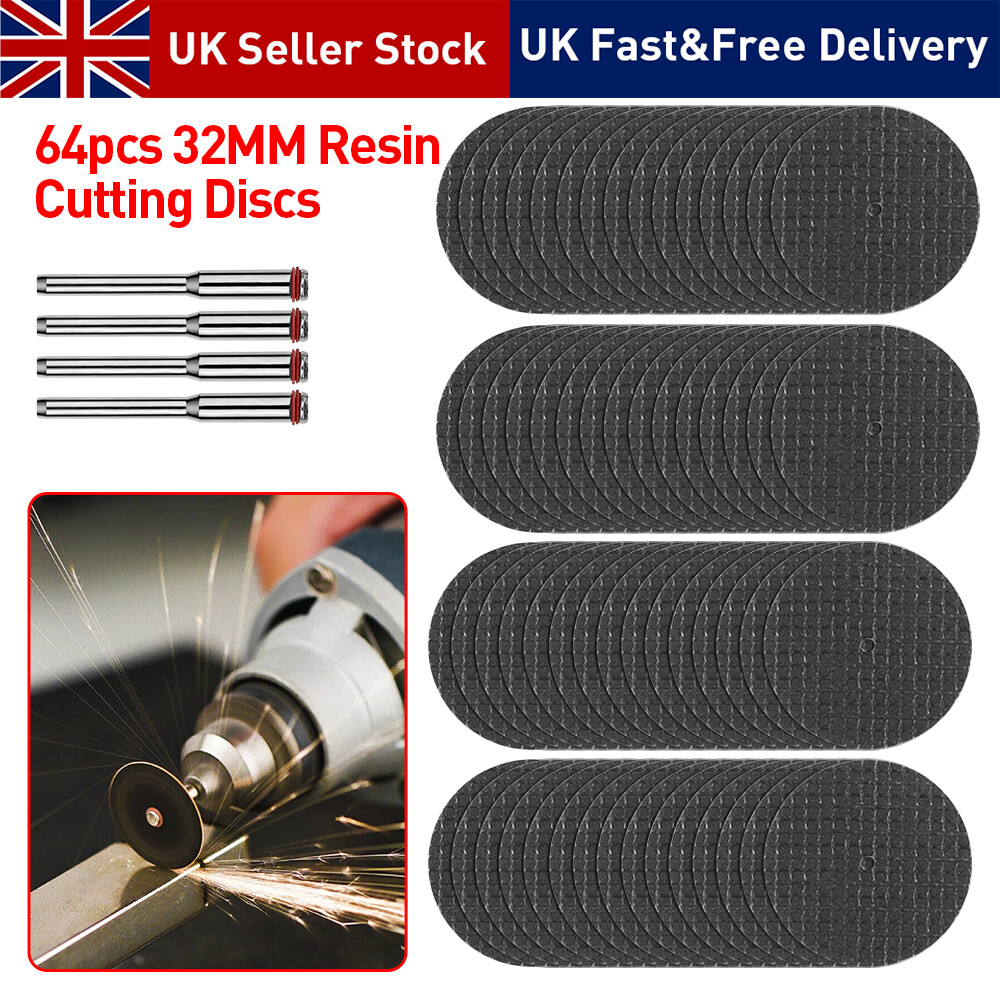 64X MINI DIAMOND CUTTING DISC BLADE WHEEL SET FOR DREMEL HOBBY ROTARY DRILL TOOL — image 6