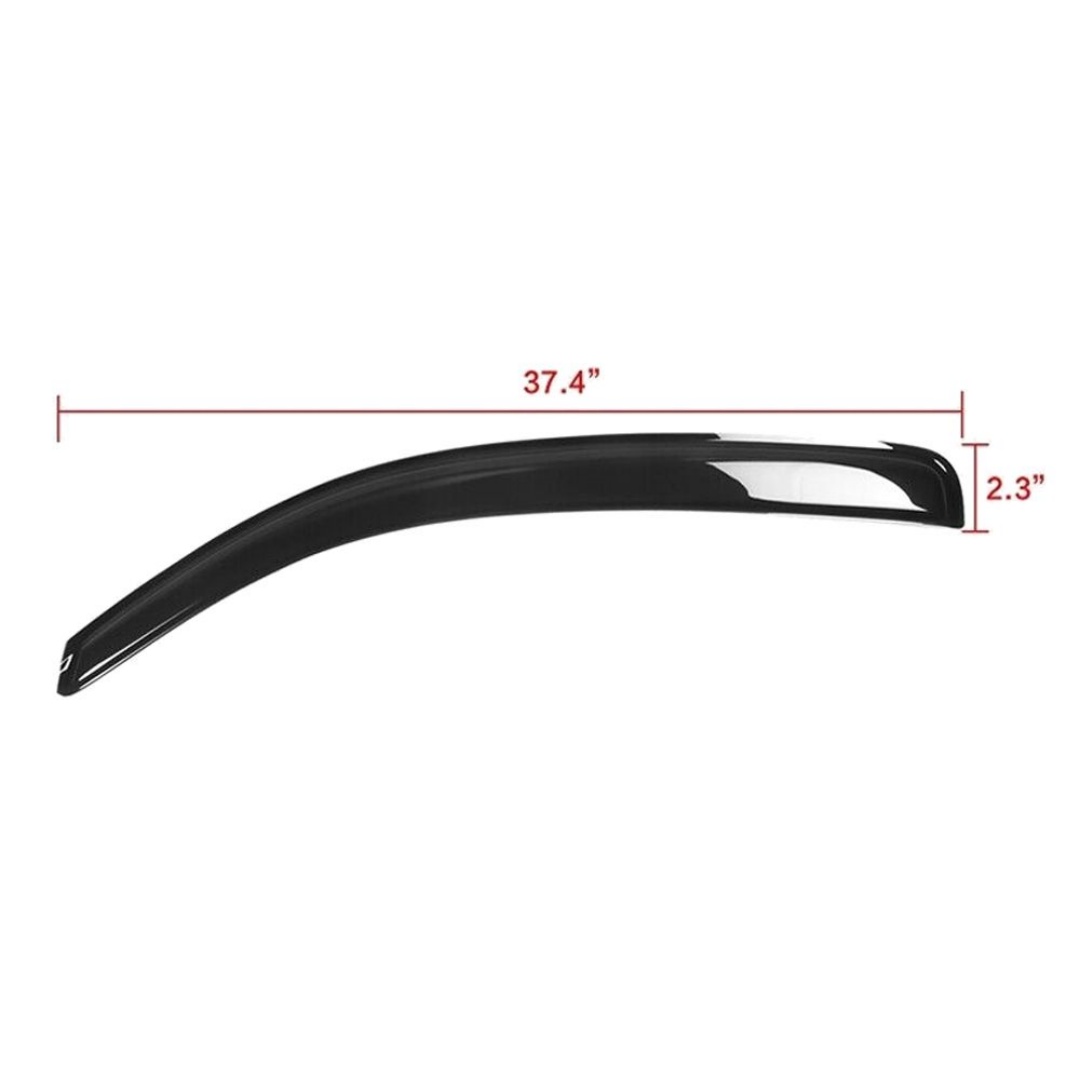 Fits 05-15 T Oyota Tacoma Regular Cab Window Visors Rain Sun Guard 2pc — foto 4