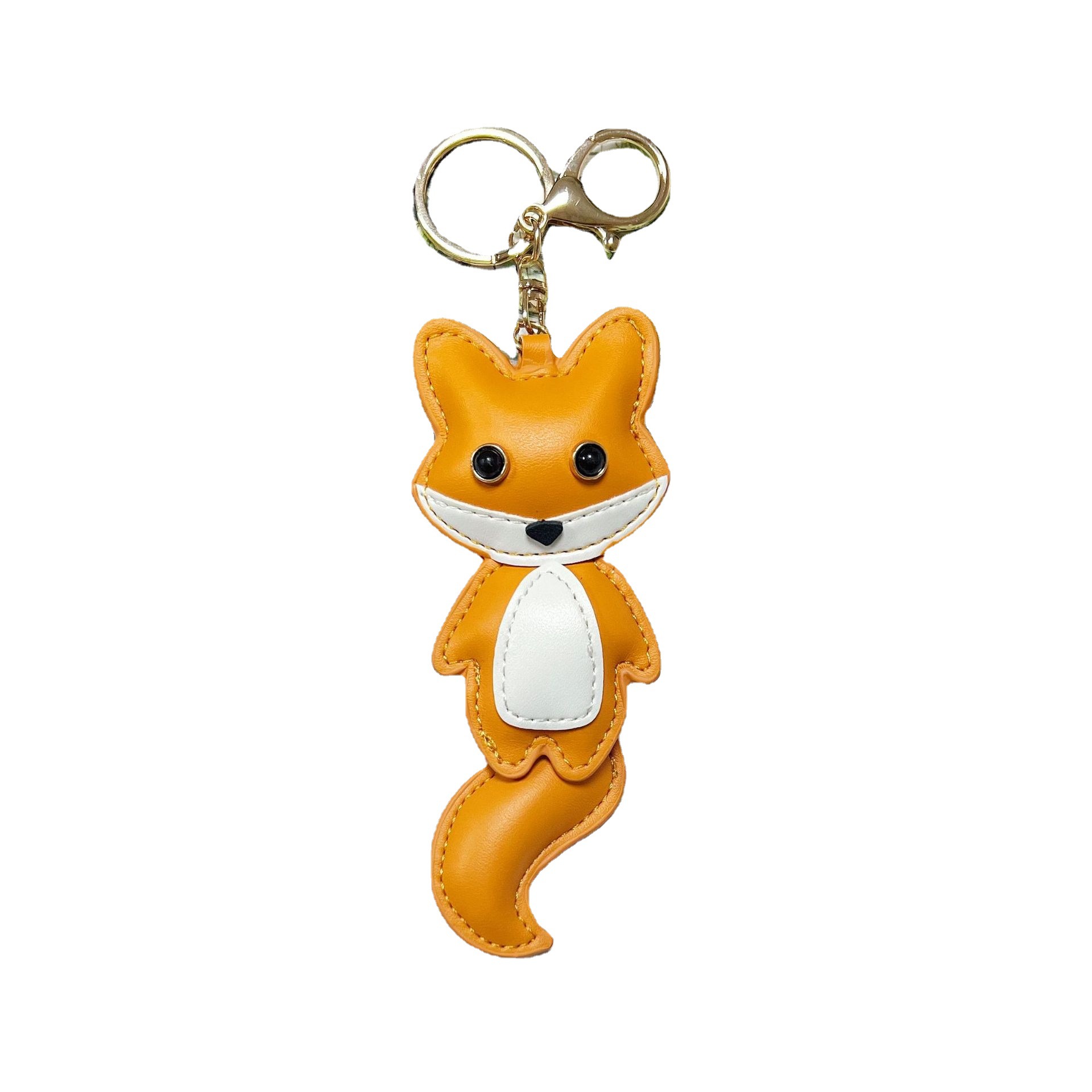 Key Chain Bag Hanging Ornament Fox Pendant (Light