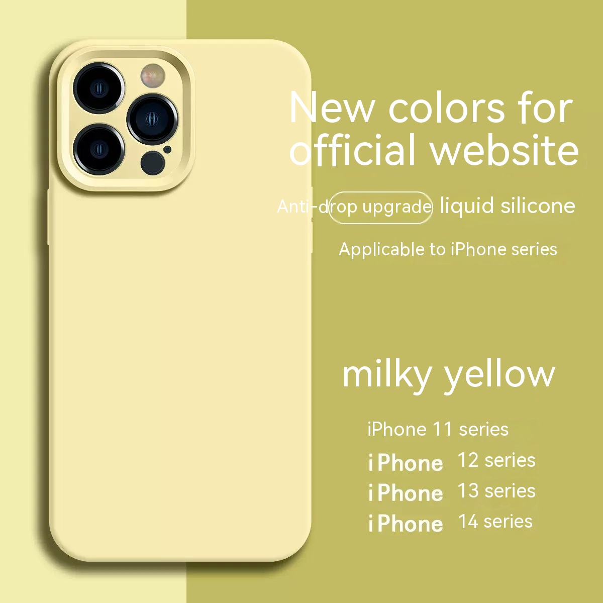 Creamy yellow