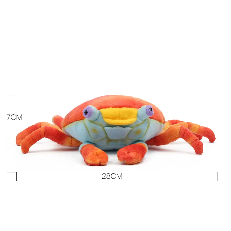 Little Crab Doll Animal Plush Lucky Decoration
