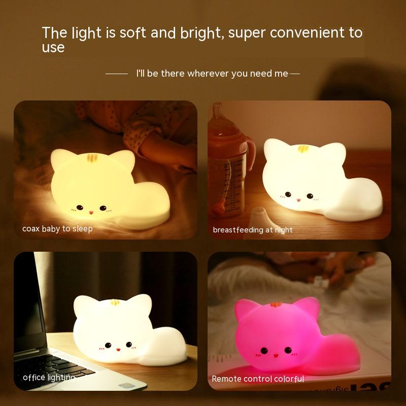 Cat Silicone Lamp