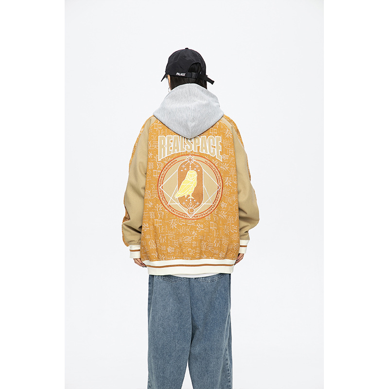 Men's And Women's Fashion Casual Printed Jacket Top