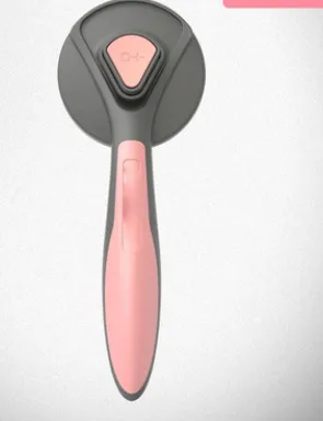 Stainless Steel Pin Comb Dog Hair Removal Comb Pink - Shop at LoveMi