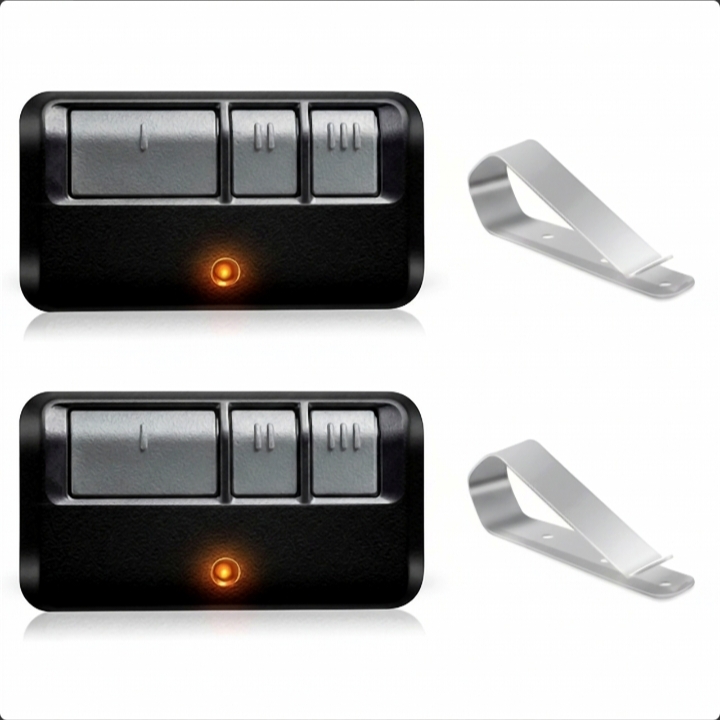 Universal Garage Door Opener Remote 2 Pack 3Button Key Keychain Transmitter — foto 14
