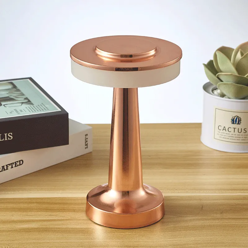 Touch Led Charging Table Lamp Creative Mushroom