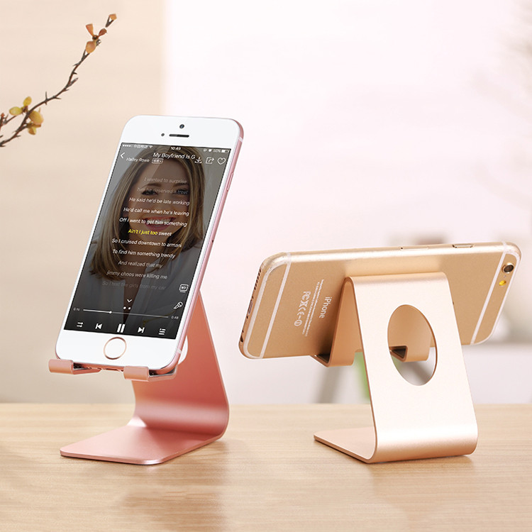 Aluminum Alloy Mobile Phone Holder Desktop Multi Function - Image 2
