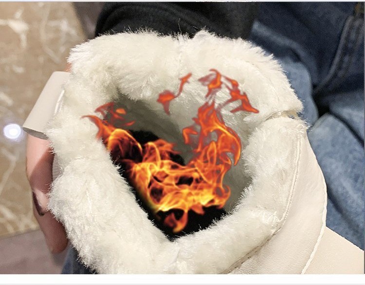 British-style High-heeled Martin Boots Girl