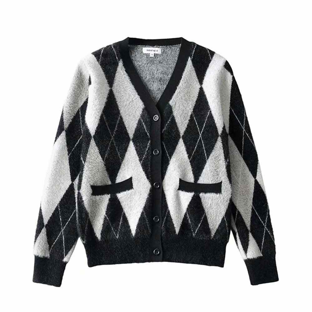 Lazy Loose Loose Slim Sweater Coat Women