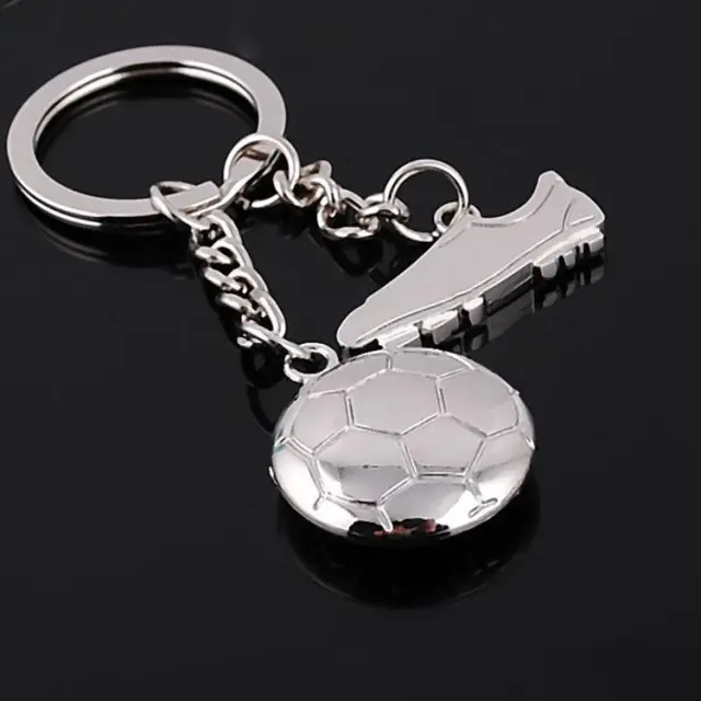 Creative Metal Shoes World Cup Football Keychain Nickel - Shop at LoveMi