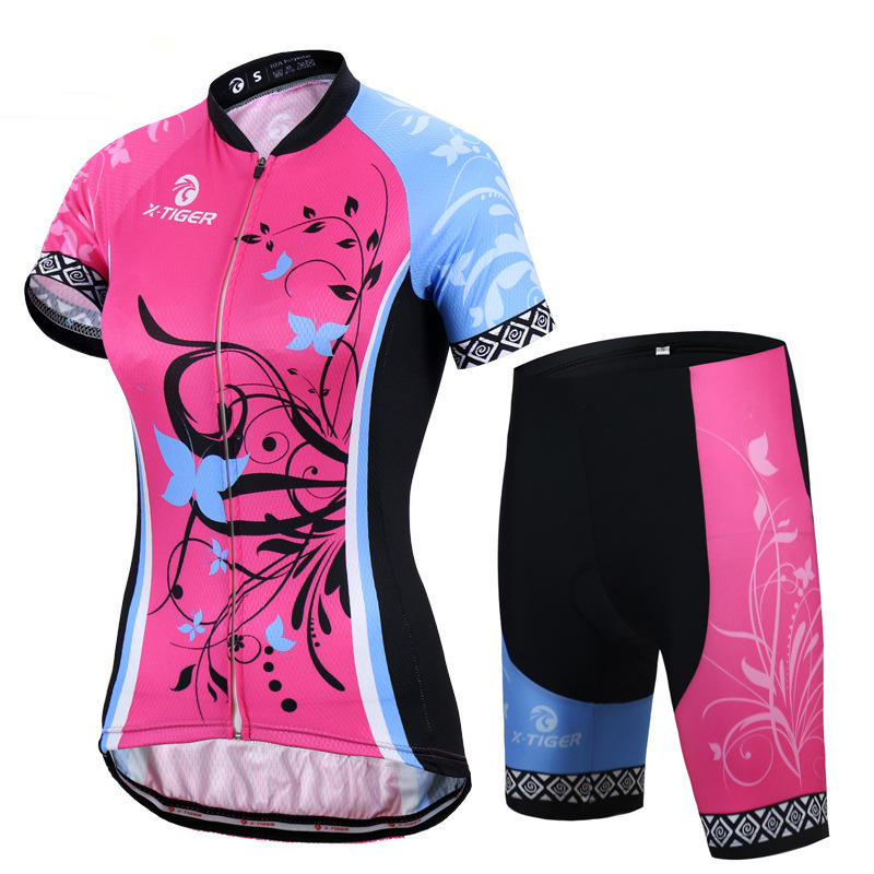 Short-sleeved Cycling Outfit Women's Suit Bicycle