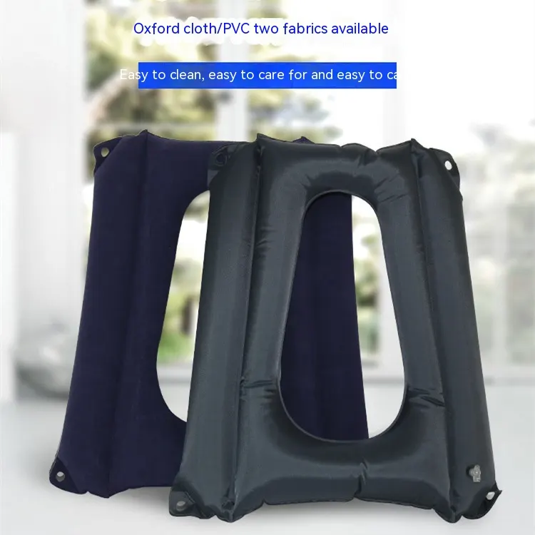 Inflatable Toilet Seat Cushion Elderly Tail Vertebra Hip Decompression