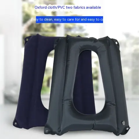 Inflatable Toilet Seat Cushion Elderly Tail Vertebra Hip Decompression