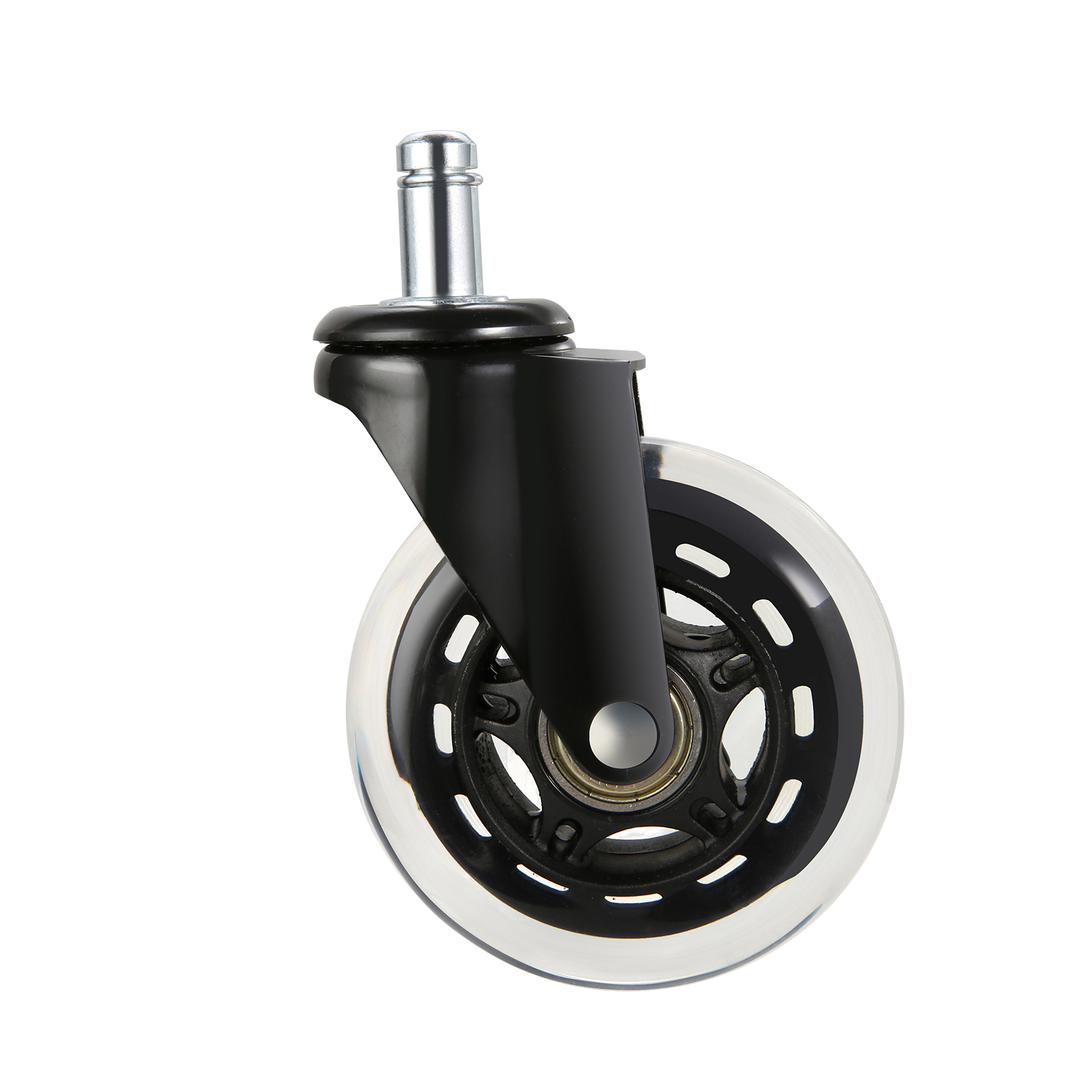 VEVOR Office Chair Wheels, Set Of 5, 3 Inch Caster Wheels Replacement For Hardwo