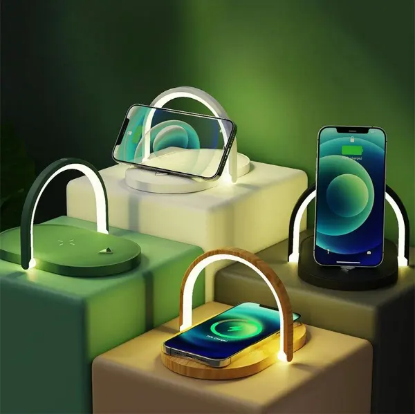 3 In 1 Foldable Wireless Charger Night