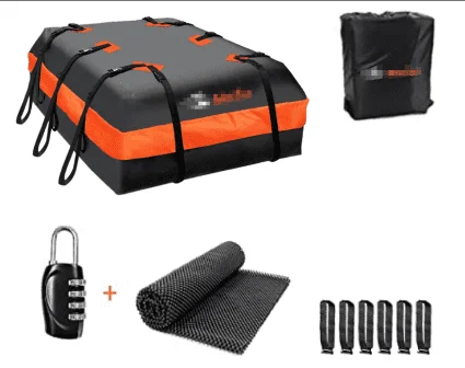 20 Cubic Feet Waterproof Car Roof Bag, Suitable For All Roof