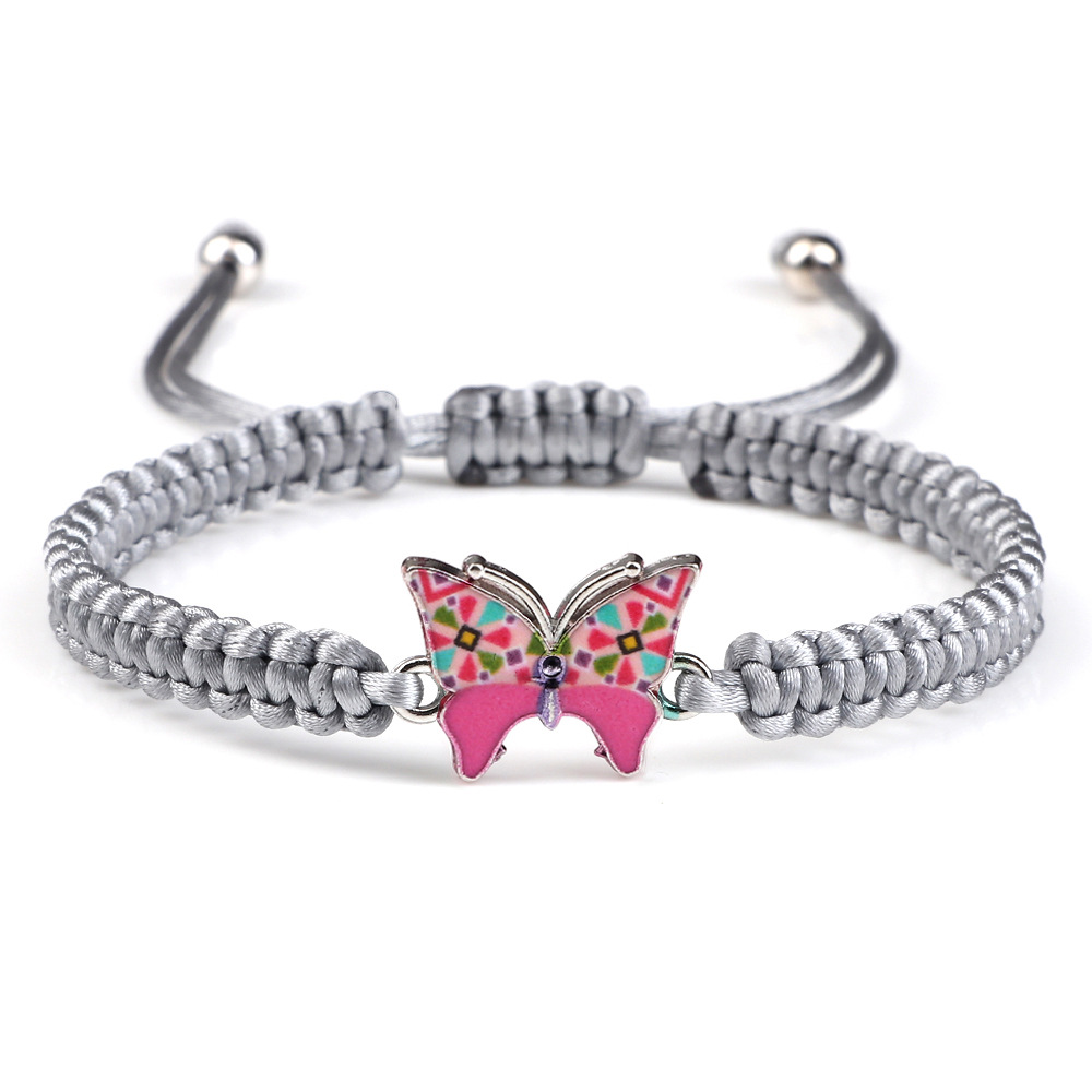 Title 6, Nueva pulsera de mariposa, cuerda de mano de pr...