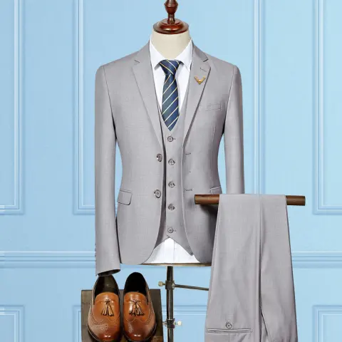 Slim Fit Wedding Suits for Men Custom Made Mens