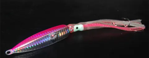 Fashion Iron Plate Lead Head Sea Fishing Fake Lure