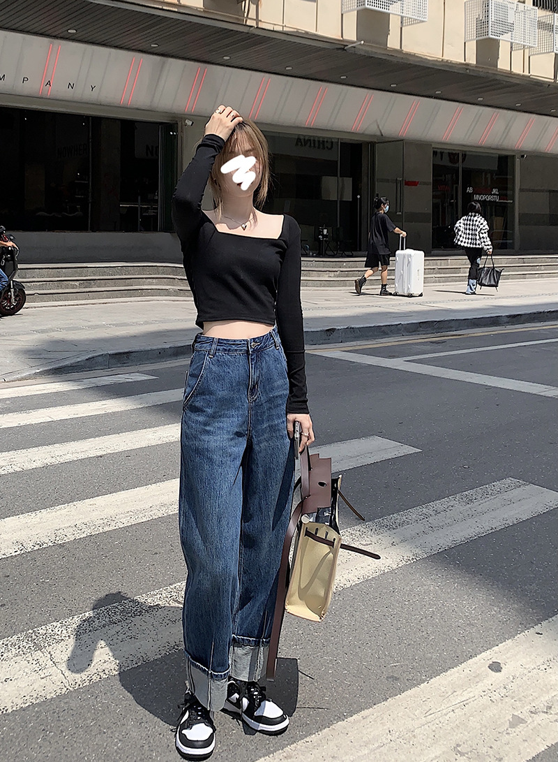 Washed All-match Loose-fitting Harem Pants