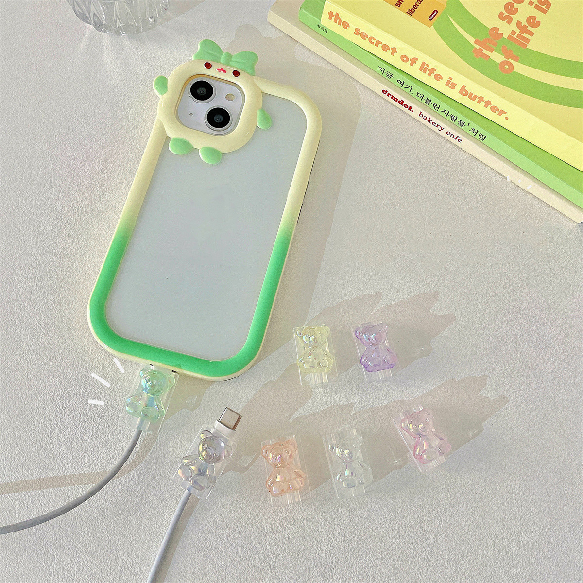 Cartoon Cute Charging Cable Cover