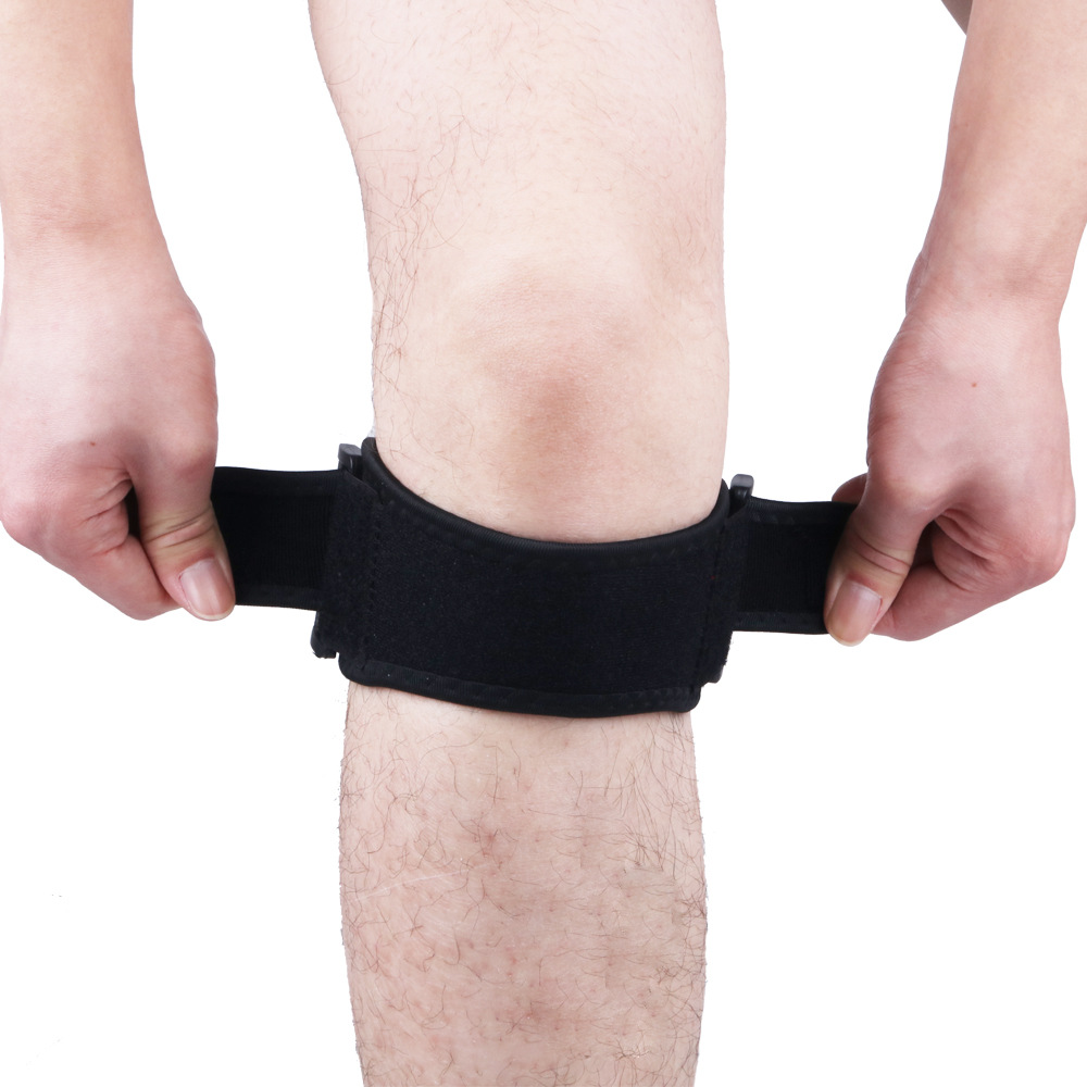 Wholesale Pressurized Sports Patellar Band Knee Pads, Outdoor Cycling, Mountain Climbing, Basketball, Running, Shock Absorption, Bidirectional Adjustment Patellar Band — view 4