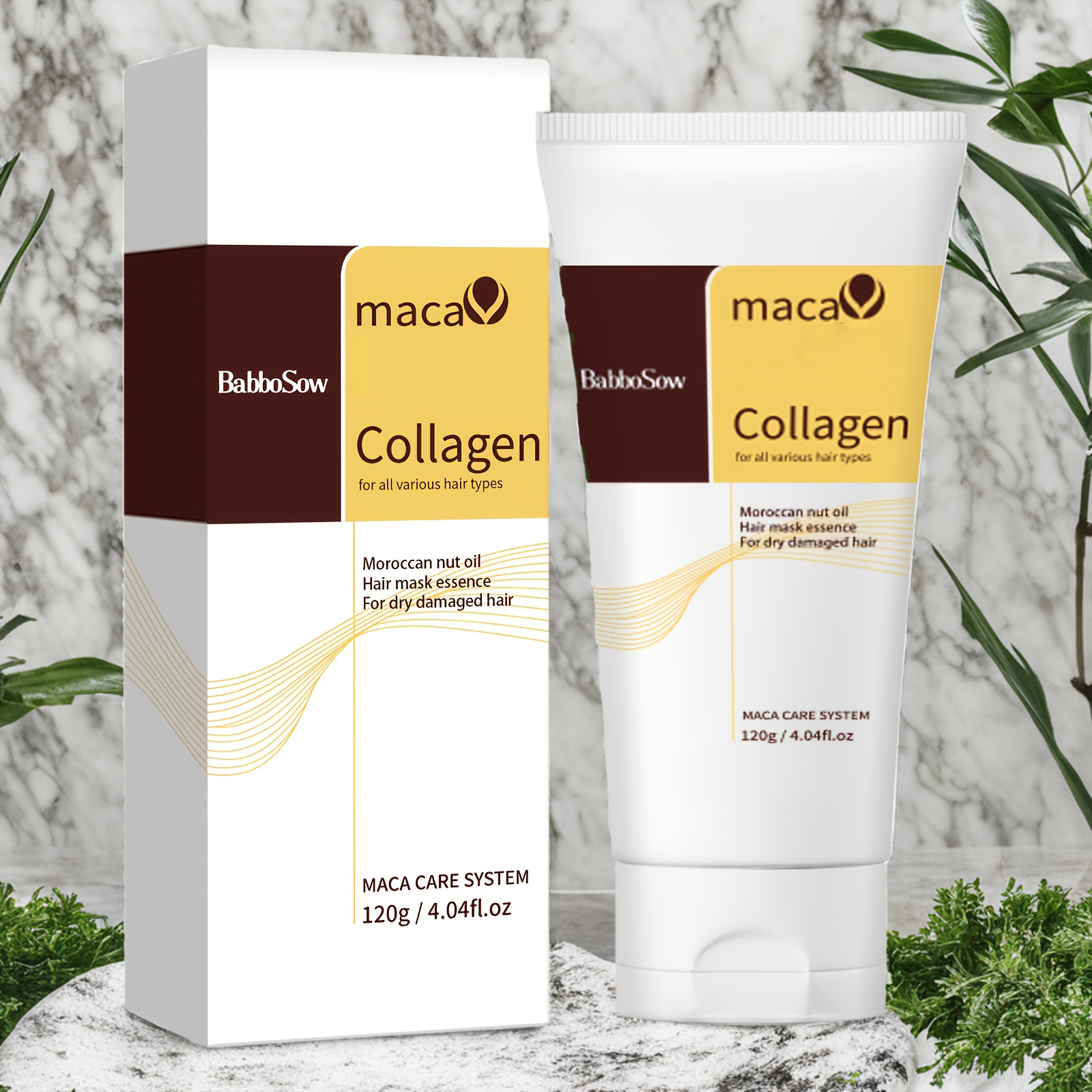Only Supports Self Pickup With Waybill Collagen No Heat Hair Mask Deep Repair Dry Damaged Hair Smooth Frizz Boost Shine Volume