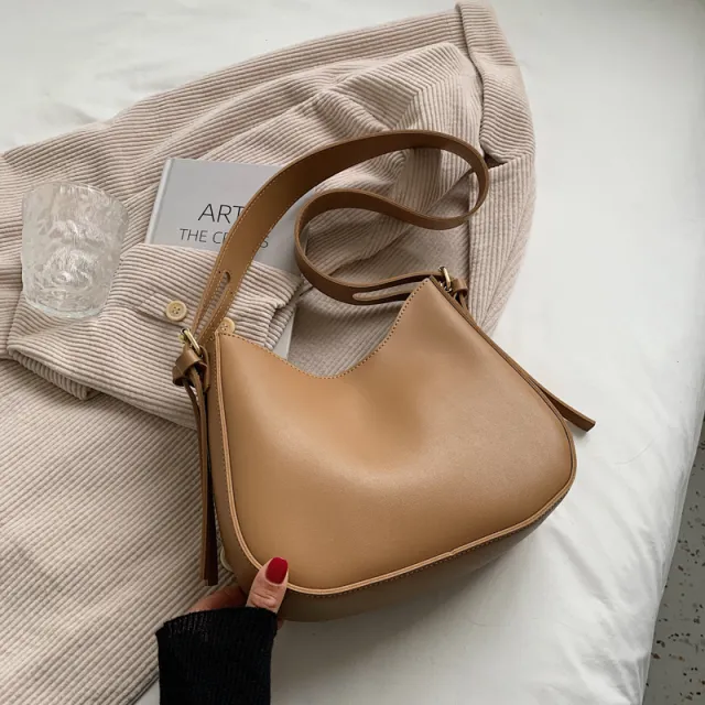 Ladies' New All match Messenger Bag Niche Design Khaki - Shop at LoveMi