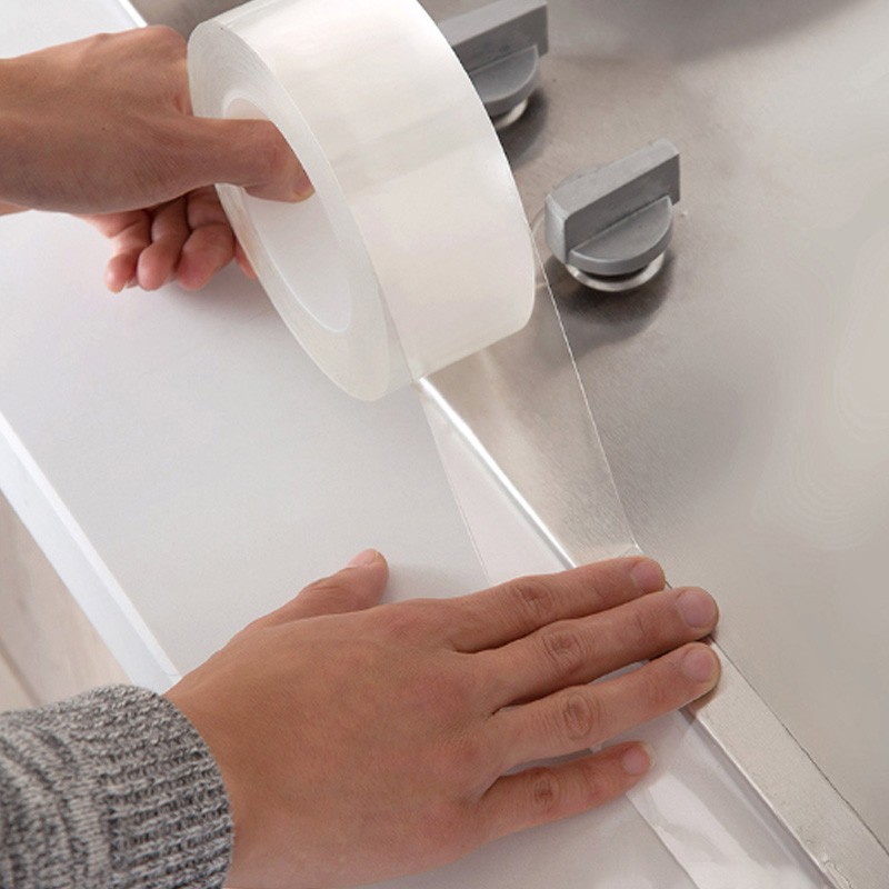Waterproof Caulk Strip Sealing Tapes Anti-Mildew Clear Bathroom Kitchen Sealant — image 2