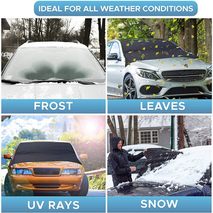 Magnetic Windshield Snow Cover - detail photo 12