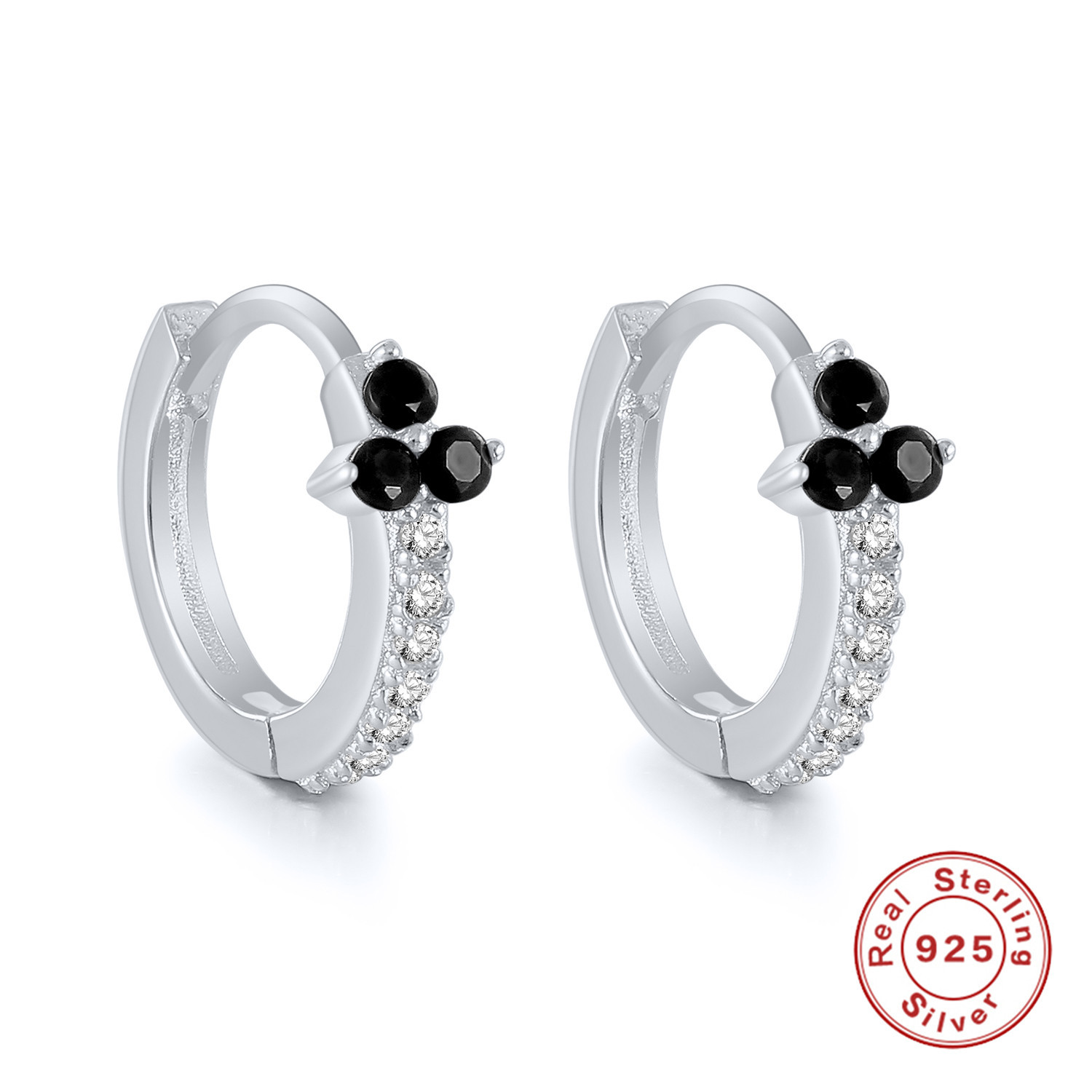 Title 5, Boucles doreilles S925 en argent sterling styl...