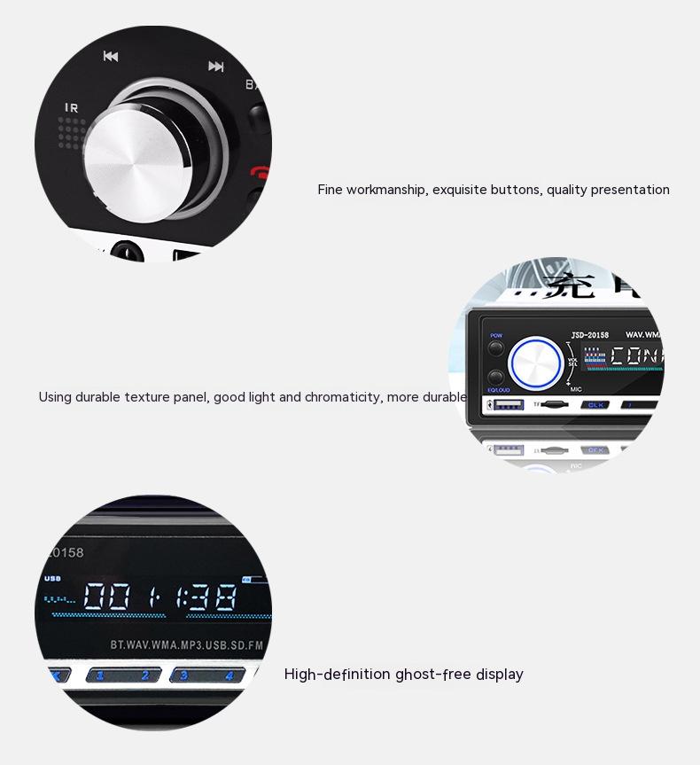 Title 3, Car MP3 Bluetooth Player With Charging Function...