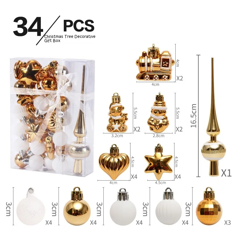 Christmas Decorations Ball Set Christmas Tree Pendant – image 9