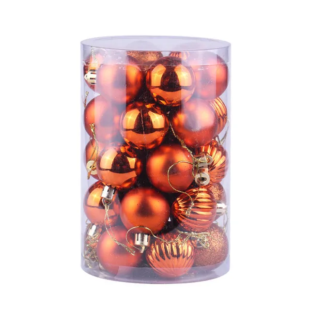 34-Piece Christmas Ball Ornament Set - detail photo 2