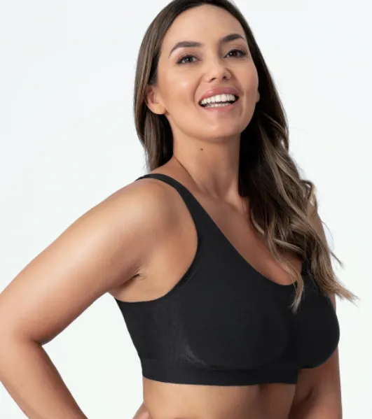Plus size S 3XL Premium ShaperBra Women Shaper Bra Sexy Bright Lingerie Female Underwear Black - Shop at LoveMi