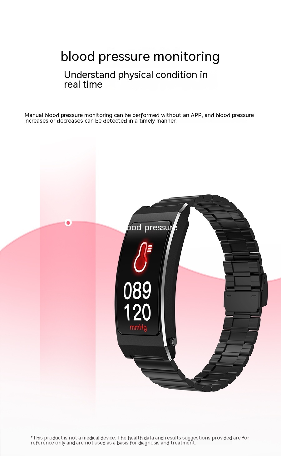 Title 11, K13S Smart Bracelet Time Setting Bracelet Heads...