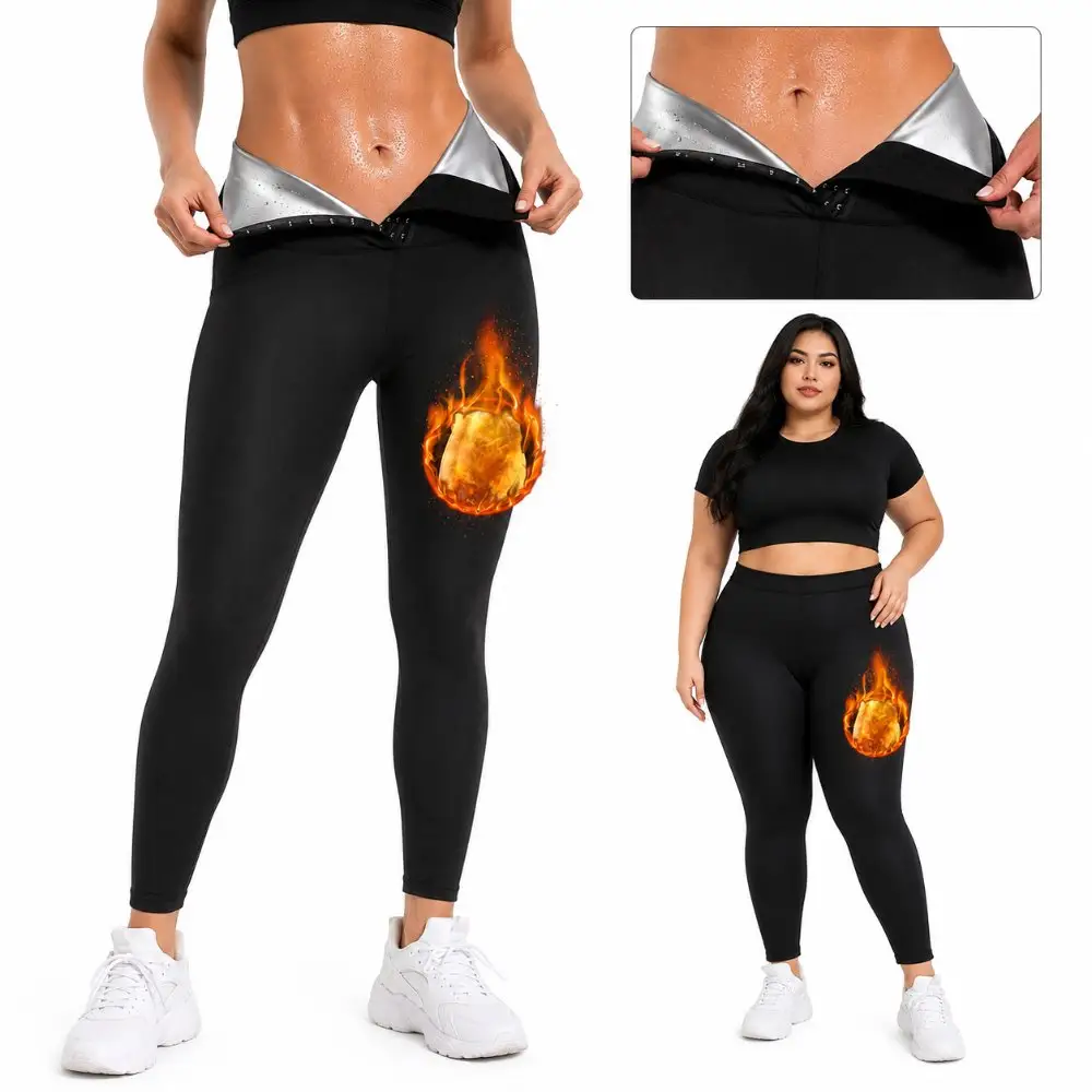 Sauna Sweat Pants For Women High Waist