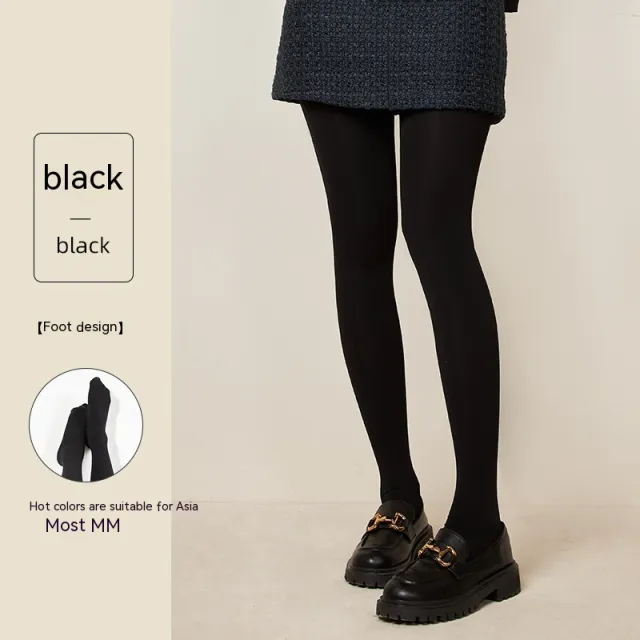 Women's Fashionable Elegant Anti snagging Outer Wear Bottoming Pantyhose Sexy Black - Shop at LoveMi