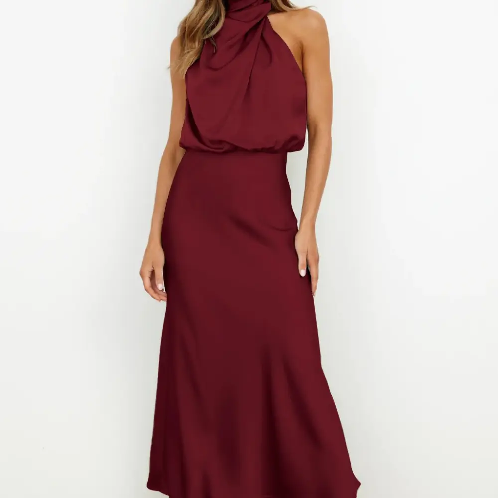Summer Sleeveless Dress Fashion Elegant Evening Party Club Clothing