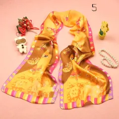 Fashionable Women's Animal Print Silk Scarf - 5 Style-26.5X131Cm - View 1