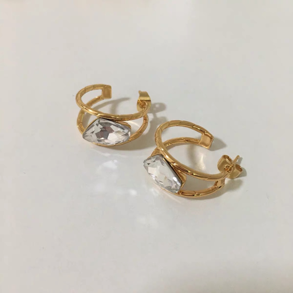 Silver Needle European And American Ins Wind Ladies Earrings