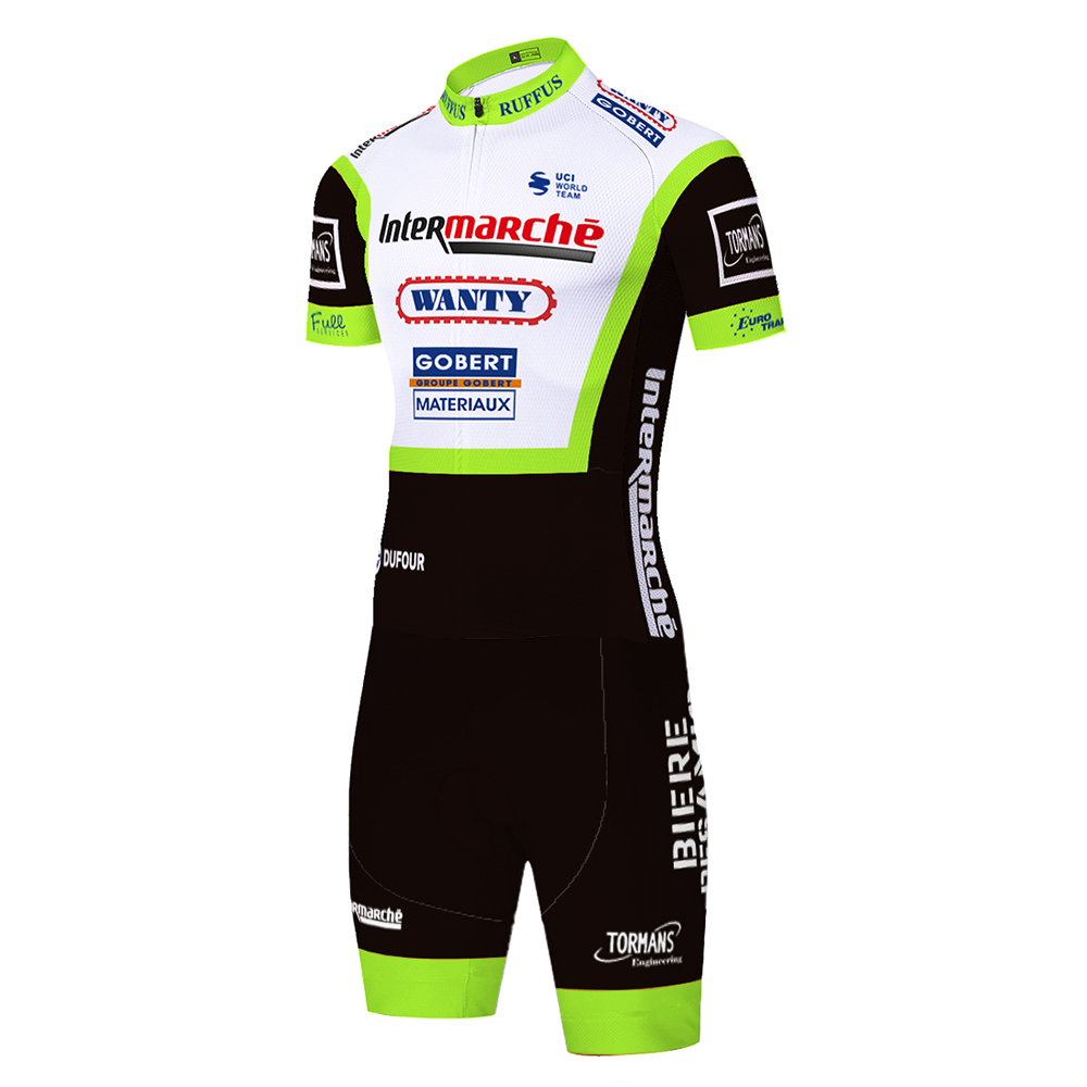 Title 5, Heren 20D Gel Spandex Triathlon Jersey Sneldrog...