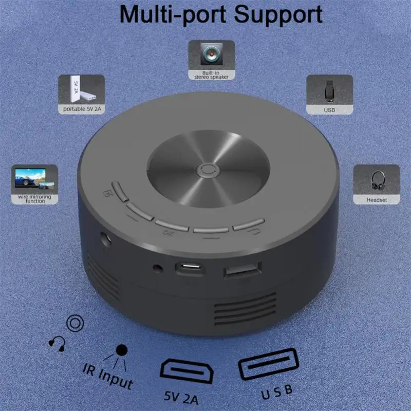 Smart Projector WiFi Portable 1080P Home Theater