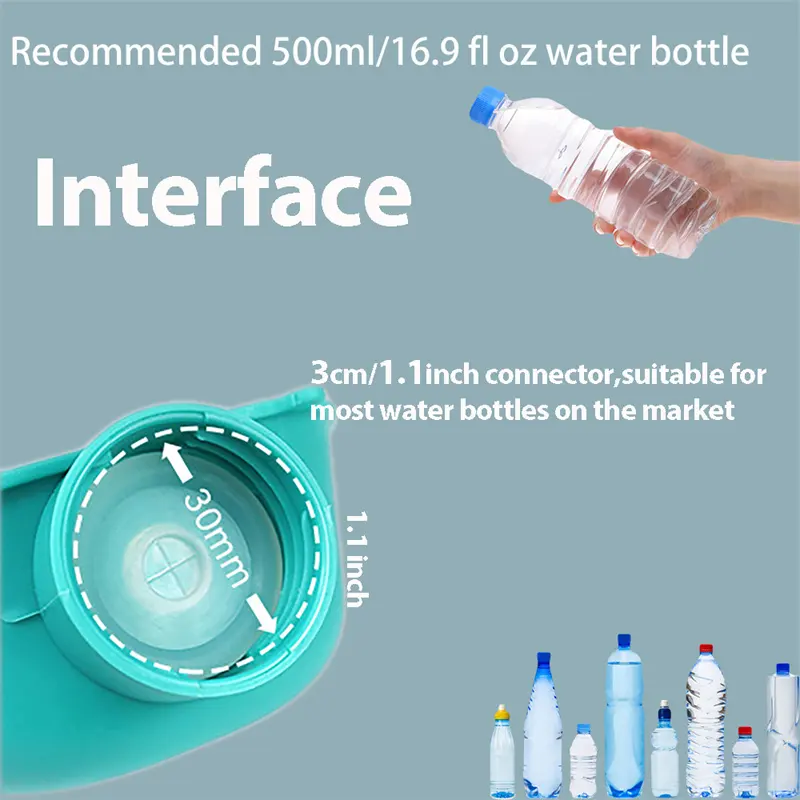 Portable Dog Drinking Bowl Outdoor Water Feeding