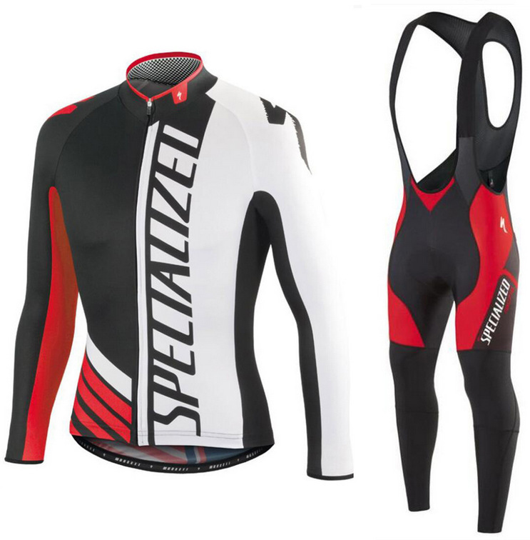 Fashion Simple Long-sleeved Men's Cycling Suit
