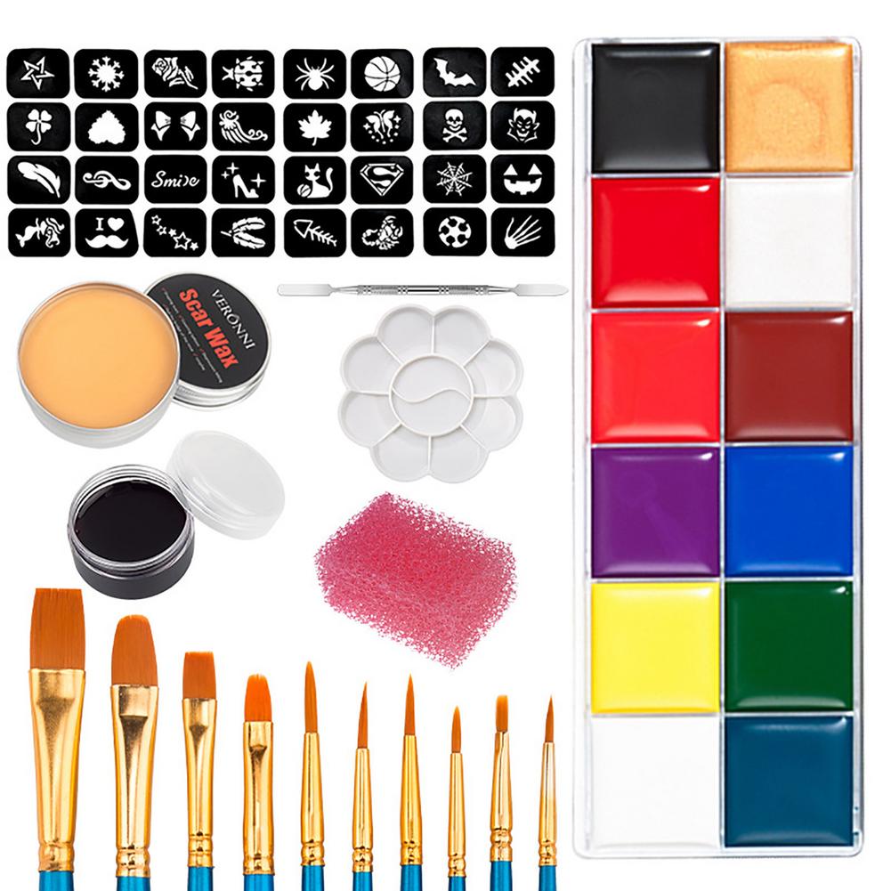 Make up Sculpting Skin Wax Cover Eyebrow Wax Oil Paint Set - Shop at LoveMi
