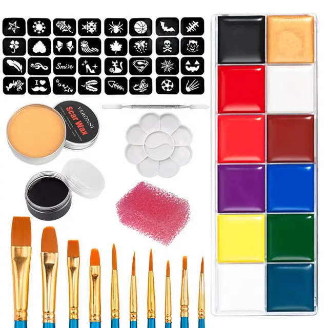 Make up Sculpting Skin Wax Cover Eyebrow Wax Oil Paint Set - Shop at LoveMi