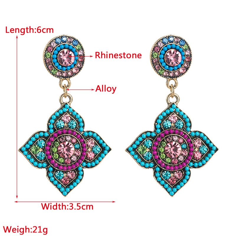 Title 2, High-grade Colorful Crystals Palace Style Beaut...