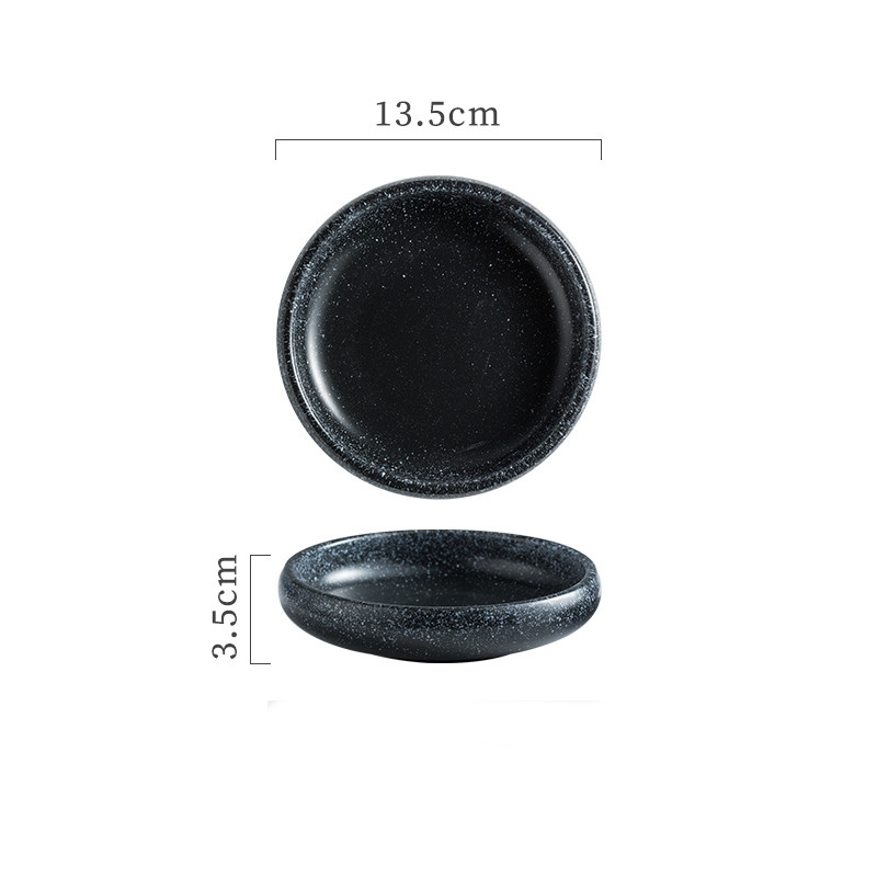 Small Dish Seasoning Ceramic Circular